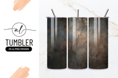 Cracked Wall Texture in Grays Blues and Browns Product Image 1