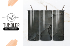 Cracked Dark Gray Wall Texture with Drips and Damage Product Image 1