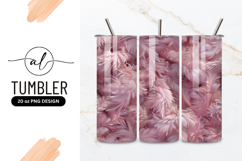 Soft Pink Feathers Texture Background Close Up Detail Product Image 1