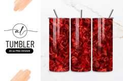 Abstract Red Swirling Texture with Hair-like Strands Product Image 1