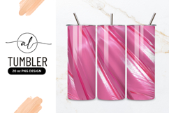 Abstract Pink Plastic Texture Background Tumbler Png Product Image 1