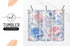 Pastel Floral Pattern Tender Gentle Background Product Image 1