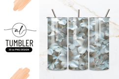 White Magnolia Flowers Elegant Floral Background Product Image 1