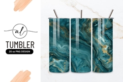 Teal and Gold Abstract Swirls Texture Background image Product Image 1