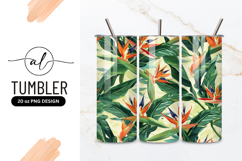Bird Of Paradise Flower Seamless Tropical Pattern Product Image 1