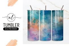 Abstract Painting Texture Tumbler Png Background Product Image 1