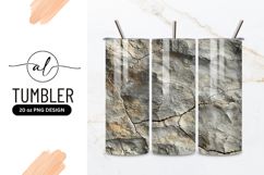 Cracked Stone Texture with Gray Beige and Brown Tones Product Image 1