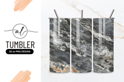 Dark Gray Marble Texture with White Veins and Natural Stone Product Image 1