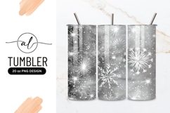 Snowflake tumbler png design Product Image 1