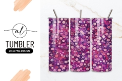 Vibrant polka dot tumbler design Product Image 1