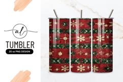 Christmas themed tumbler png design Product Image 1