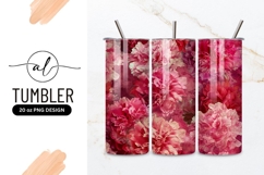 Vibrant floral tumbler design Product Image 1