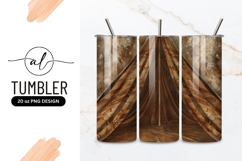 Vintage wood grain tumbler design Product Image 1