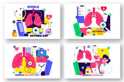 10 World Asthma Day Illustration Product Image 2