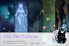 Astral Temple Illustrations Product Image 1