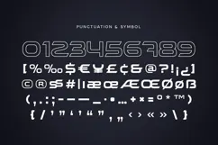 Astro - Modern Futuristic Sport Font Product Image 11