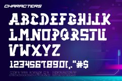 Astro Volta - Futuristic Display Font Product Image 8