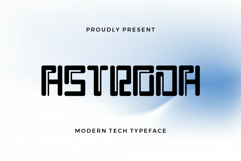 Astroda | the geometry of the future Typeface Product Image 1