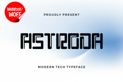 Astroda | Modern Futuristic Webfont for Sleek Digital Design Product Image 1