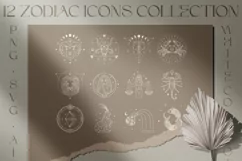 Zodiac Signs and Horoscope Icons, Astrology Branding Logo. Product Image 1