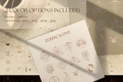 Zodiac Signs and Horoscope Icons, Astrology Branding Logo. Product Image 3