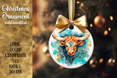 Christmas Ornament | Astrology Sublimation Buffalo Product Image 1