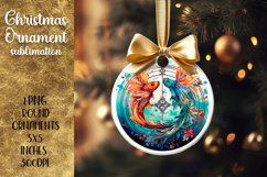 Christmas decoration | Pisces Astrology Sublimation Product Image 1