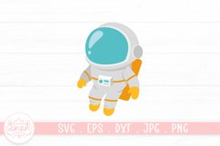 Space Clipart Design - Astronaut Clipart Product Image 1