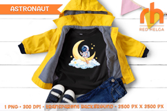 astronaut clipart, space nursery png, watercolor crescent moon, nursery wall art, kids space theme, galaxy sublimation, baby boy clipart, scrapbooking art, baby shirt design, cute watercolor astronaut, crescent moon art, digital download