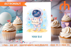 cute Astronaut Clipart, Watercolor Astronaut, Kids T-shirt Design, Nursery Decor, Sublimation Design, Boys Room Decor, space watercolor, boy birthday shirt, Space Party Decor, To Earth Sign, Cute Astronaut, Galaxy Art, Space PNG