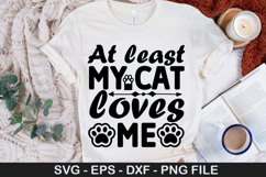 Funny Cat SVG Design - Blessed and cat obsessed Product Image 2