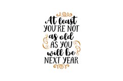 At Least You&#039;re Not As Old As You Will Be Next Year Product Image 1