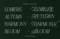 Atelier Blume - Elegant Serif Font with Script Alternates Product Image 11