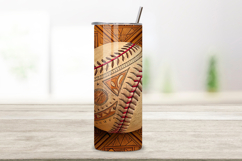 seamless atlas sublimation, leather baseball design, berber tribal patterns, moroccan sports wrap, ethnic texture effects, 20oz skinny tumbler, tapered tumbler sublimation, straight tumbler design, cultural baseball art, seamless tribal motif,