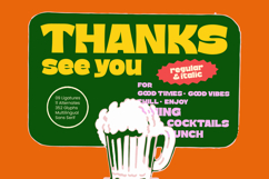 Atomic Beers Bold Sans Display Font Product Image 15