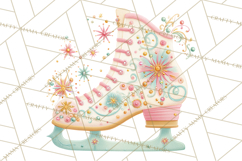 Atomic Christmas PNG Clipart, Retro Holiday Art Cllip Art Product Image 2