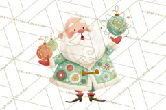 Atomic Christmas PNG Clipart, Retro Holiday Art Cllip Art Product Image 3