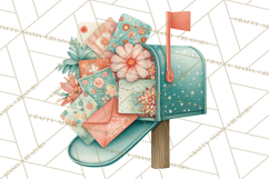Atomic Christmas PNG Clipart, Retro Holiday Art Cllip Art Product Image 4
