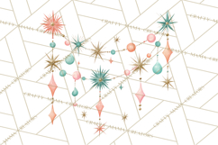 Atomic Christmas PNG Clipart, Retro Holiday Art Cllip Art Product Image 2