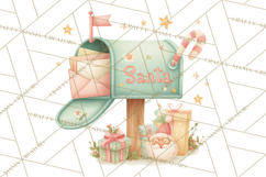 Atomic Christmas PNG Clipart, Retro Holiday Art Cllip Art Product Image 4