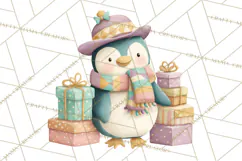Atomic Christmas PNG Clipart, Retro Holiday Art Cllip Art Product Image 2