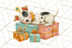 Atomic Christmas PNG Clipart, Retro Holiday Art Cllip Art Product Image 5