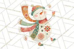 Atomic Christmas PNG Clipart, Retro Holiday Art Cllip Art Product Image 2