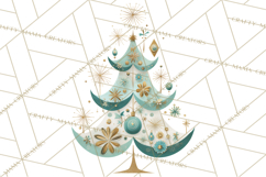Atomic Christmas PNG Clipart, Retro Holiday Art Cllip Art Product Image 3