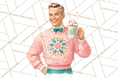 Atomic Christmas PNG Clipart, Retro Holiday Art Cllip Art Product Image 4
