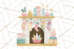 Atomic Christmas PNG Clipart, Retro Holiday Art Cllip Art Product Image 3