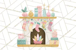Atomic Christmas PNG Clipart, Retro Holiday Art Cllip Art Product Image 3