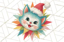 Atomic Christmas PNG Clipart, Retro Holiday Art Cllip Art Product Image 5