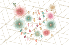 Atomic Christmas PNG Clipart, Retro Holiday Art Cllip Art Product Image 2