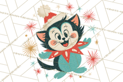 Atomic Christmas PNG Clipart, Retro Holiday Art Cllip Art Product Image 3
